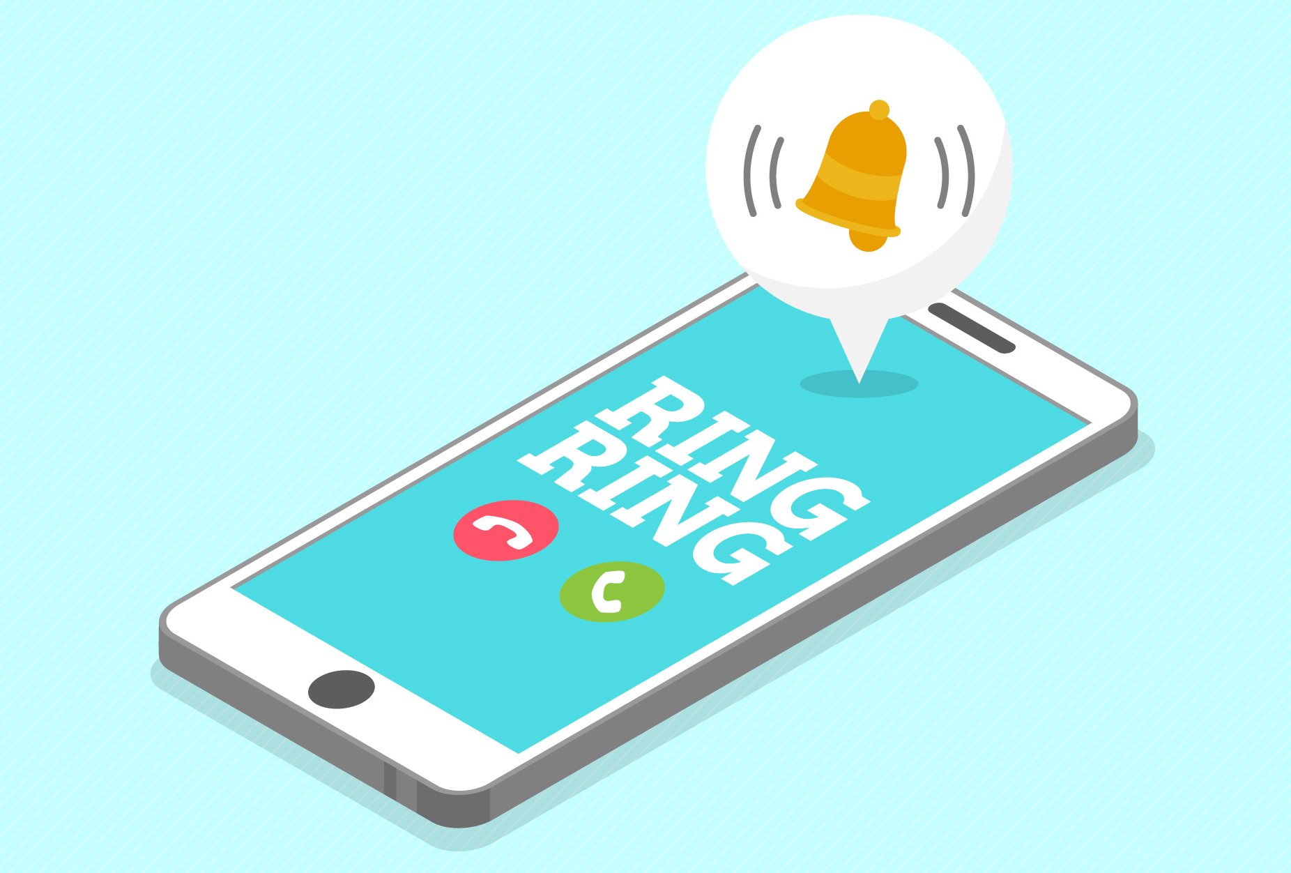 Mobile alert on phone